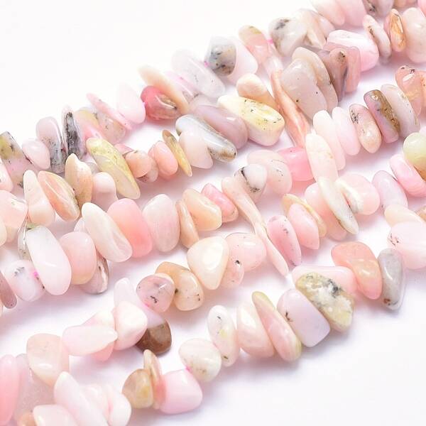 Natural Pink Opal Beads Strands