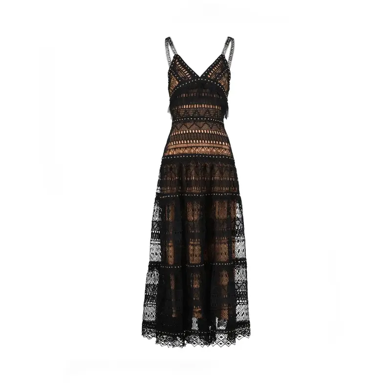 Long Lace Dress | Taglia: S | Colore: Black