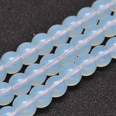 Round Opalite Beads Strands