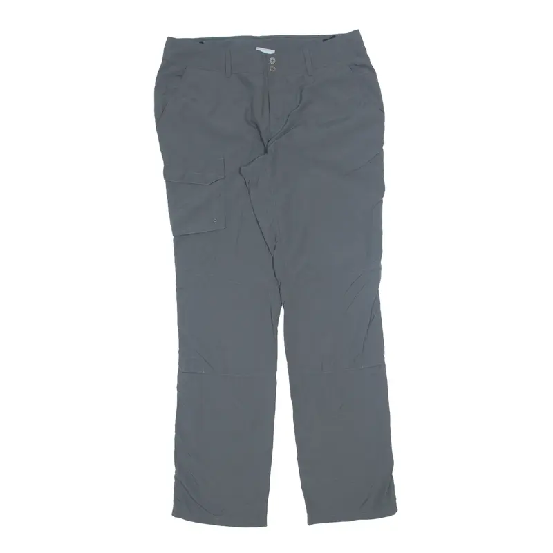 COLUMBIA Trousers Grey Relaxed Straight Womens W32 L32