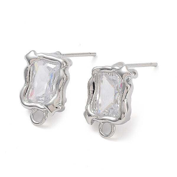 Brass Stud Earring Finding