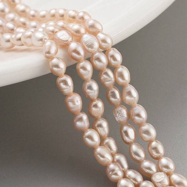 Natural Cultured Freshwater Pearl Beads Strands