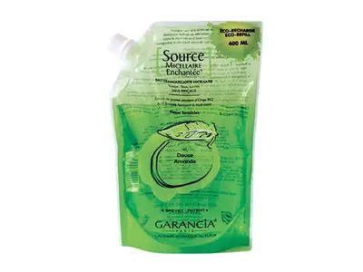 Garancia Enchanted Micellar Source Micellar Make-up Remover Water Sensitive Skin Soft Almond eco REFILL 400ML