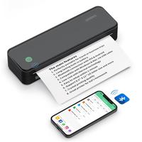 JADENS Portable Printers Wireless for Travel, Support 8.5\