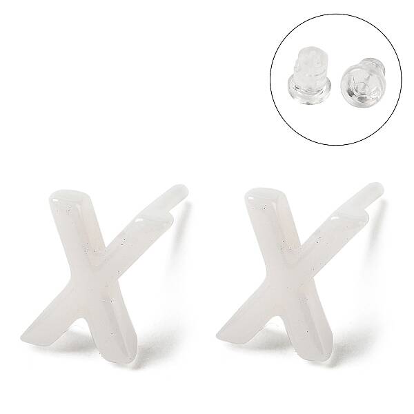 Hypoallergenic Bioceramics Zirconia Ceramic Stud Earrings