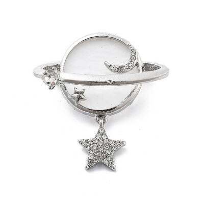 Alloy Brooch