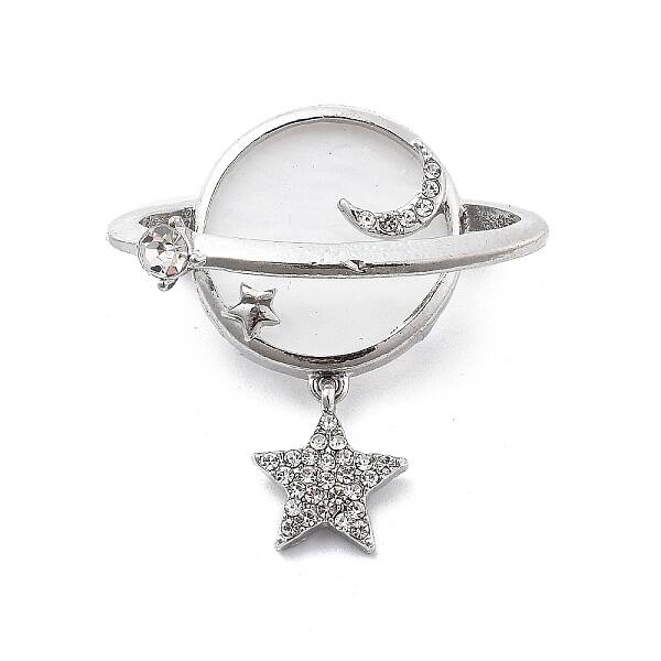 Alloy Brooch