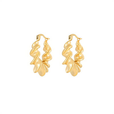 304 Stainless Steel Hoop Earrings for Women