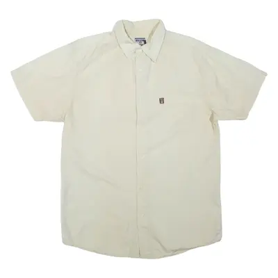 BIG STAR Mens Plain Shirt Beige M