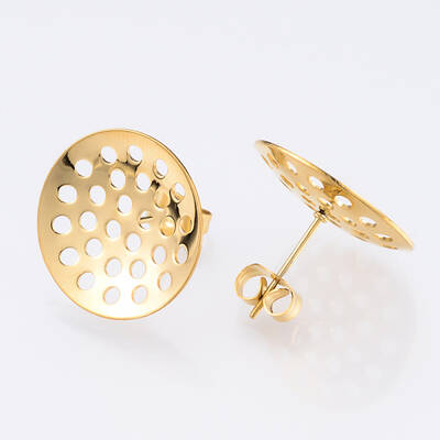 304 Stainless Steel Stud Earring Findings