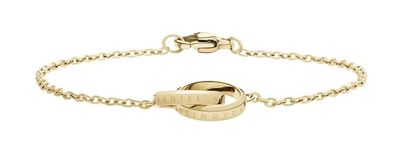 Daniel Wellington Bracciale Placcato Oro Abbinato Elan Unity Dw0040021 - Lunghezza: 16,5 Cm