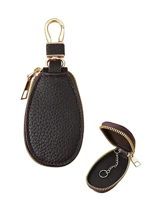 Lightweight Portable Keychain, 1 Count Car Key Wallet, Simple Keychain with Key Storage Function, Classic Unisex Bag Keychain...