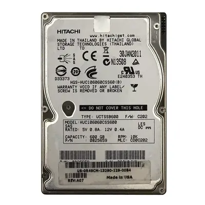 0R49CM Dell 600GB 6Gb/s SAS 10000 2.5-Inch Hard Drive