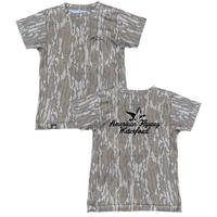 Youth AFW Mossy Oak Tee - Breathable Cotton Tops for Outdoor Wear, Original Style, Stylish Cotton Blend Polyester Rayon
