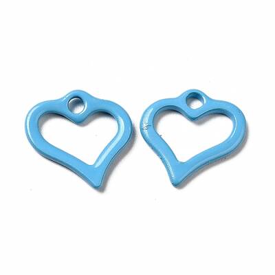 Spray Painted 201 Stainless Steel Charms