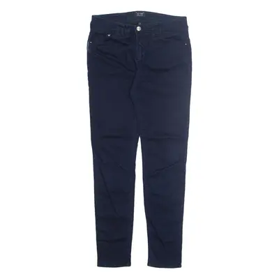 ARMANI JEANS Womens Trousers Blue Regular Tapered W29 L29