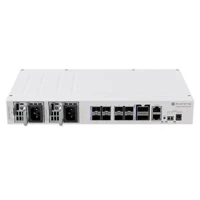 Mikrotik CRS510-8XS-2XQ-IN | 8x 25GbE SFP28 with 2x 100GbE QSFP28 Ports Switch