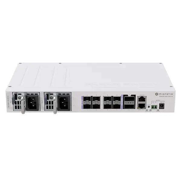 Mikrotik CRS510-8XS-2XQ-IN | 8x 25GbE SFP28 with 2x 100GbE QSFP28 Ports Switch