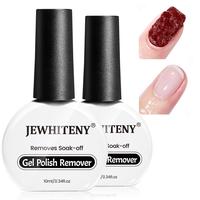 JEWHITENY 10ML Gel Nail Polish Remover 2pcs Professional Gel Remover for Nails 3-5 Minutes Gel Nail Remover Easy And Quick Re...