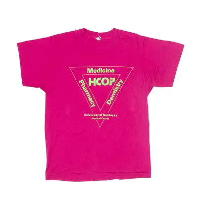 SCREEN STARS University Of Kentucky Medical Centre USA T-Shirt Pink Short Sleeve Womens M