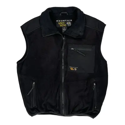 Mountain Hard Wear Fleece Gilet - XL Black Polyester