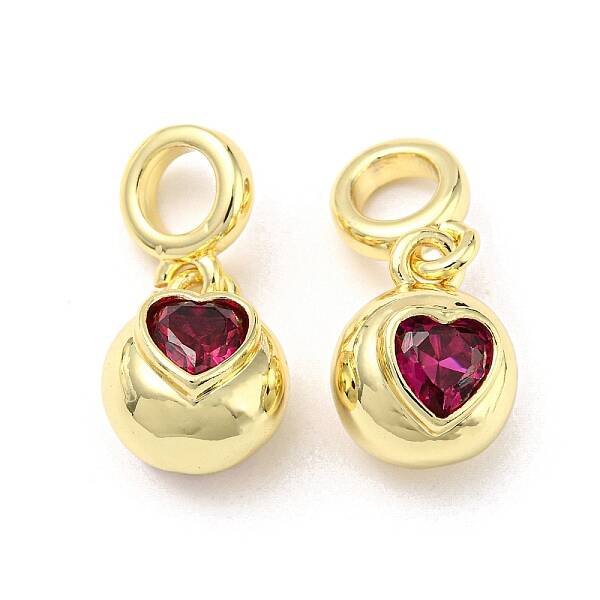 Brass with Cubic Zirconia Pendant