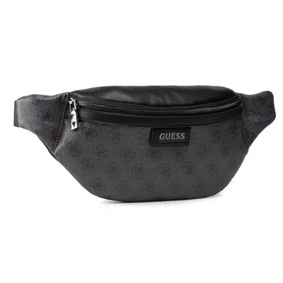 Guess, Vezzola, fabric pouch, belt, black, for women