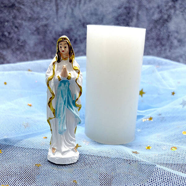 DIY Silicone Portrait Candle Molds