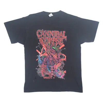 FRUIT OF THE LOOM Cannibal Corpse Mens Band T-Shirt Black L