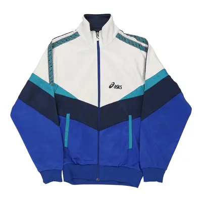 Asics Track Jacket - XS Block Colour Polyester