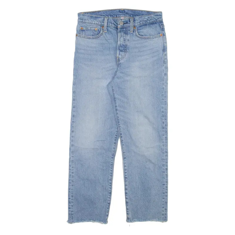 LEVI'S Womens Jeans Blue Regular Straight W28 L25