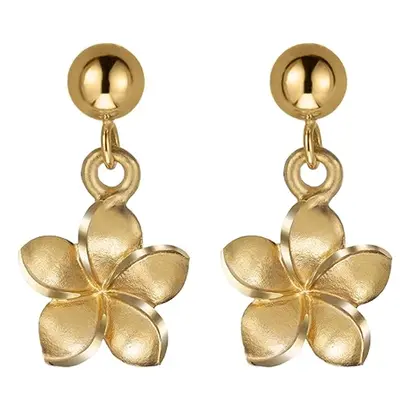 Gold Vermeil Wildflowers Drop Earrings for Women