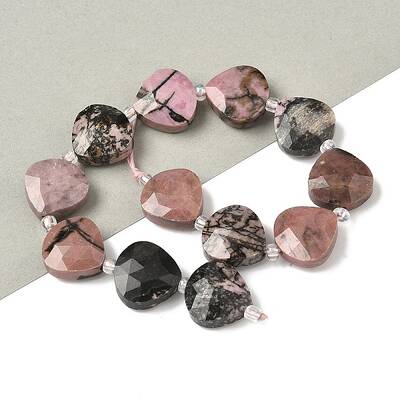 Natural Rhodonite Beads Strands