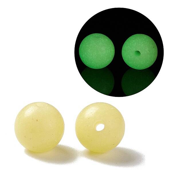 Luminous Candy Color Glass Bead
