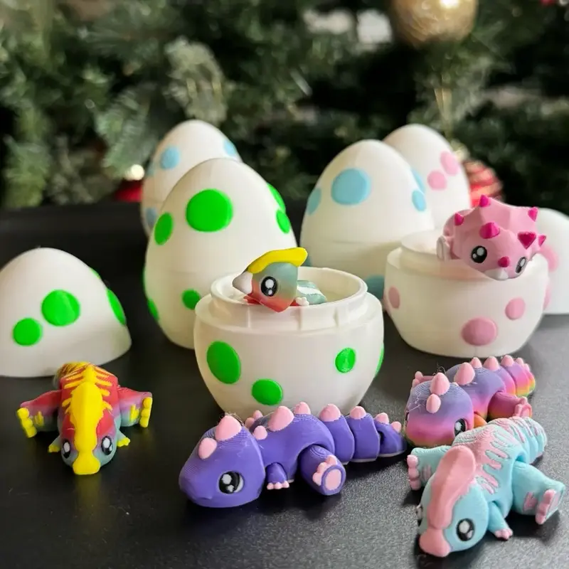 Customizable Dinosaur Egg - Collectible Dino figurine inside!
