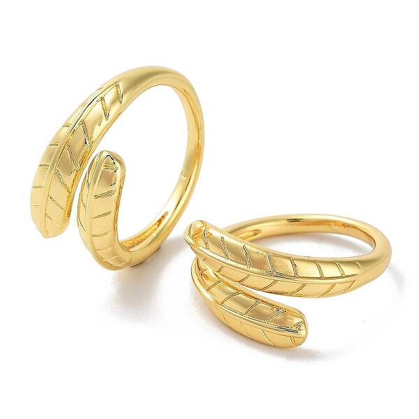 Brass Open Cuff Rings for Women