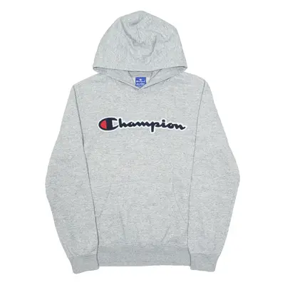 CHAMPION Boys Grey Hoodie 2XL