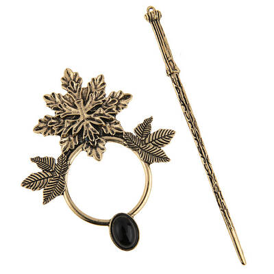 Leaf Alloy Hair Sticks
