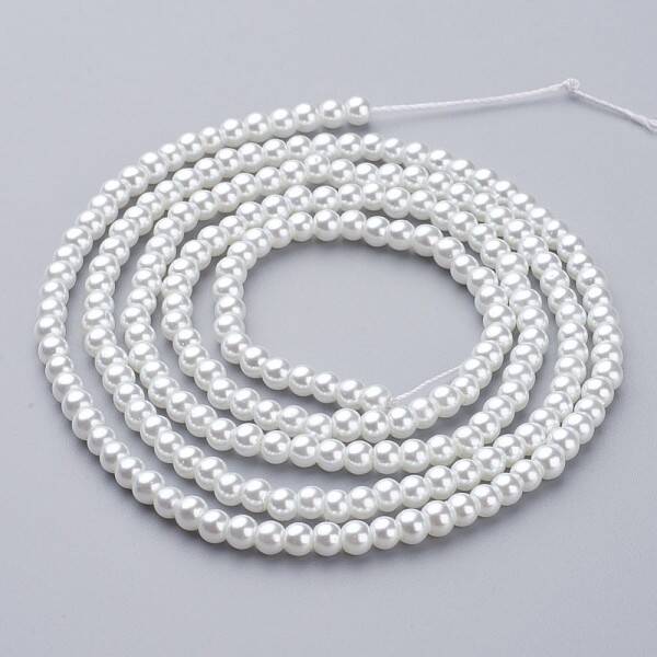 Glass Pearl Beads Strands