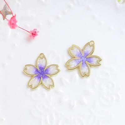 Alloy Enamel Pendants