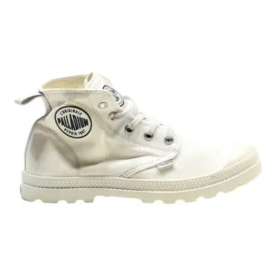 PALLADIUM Ankle Boots White Canvas Womens UK 4