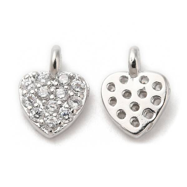 Brass & Cubic Zirconia Charms