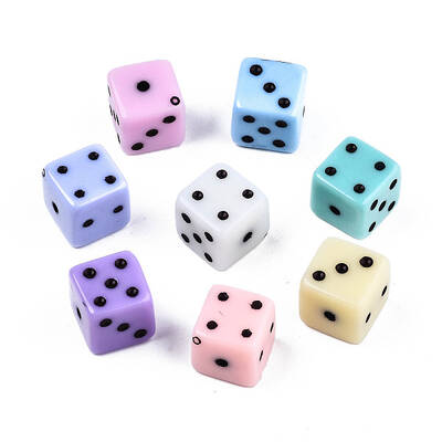 Opaque Acrylic Beads