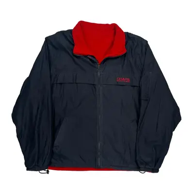 Chaps Ralph Lauren Reversible Jacket - XL Black Polyester
