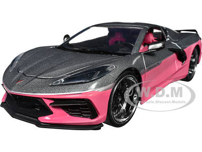 2020 Chevrolet Corvette Gray Metallic and Pink \