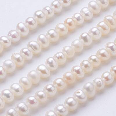 Natural Cultured Freshwater Pearl Beads Strands