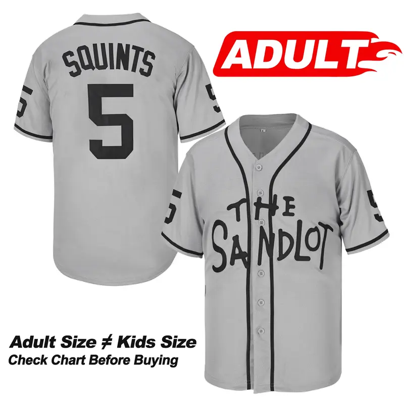 【TikTokShopfalldealsforyou】Men's #30 Benny The Jet Rodriguez #5 Michael Squints The Sandlot Movie Baseball Jersey,Christm...