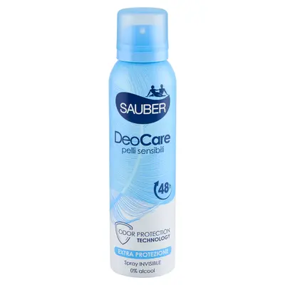 Sauber Deo Care Spray - Deodorant 150 Ml
