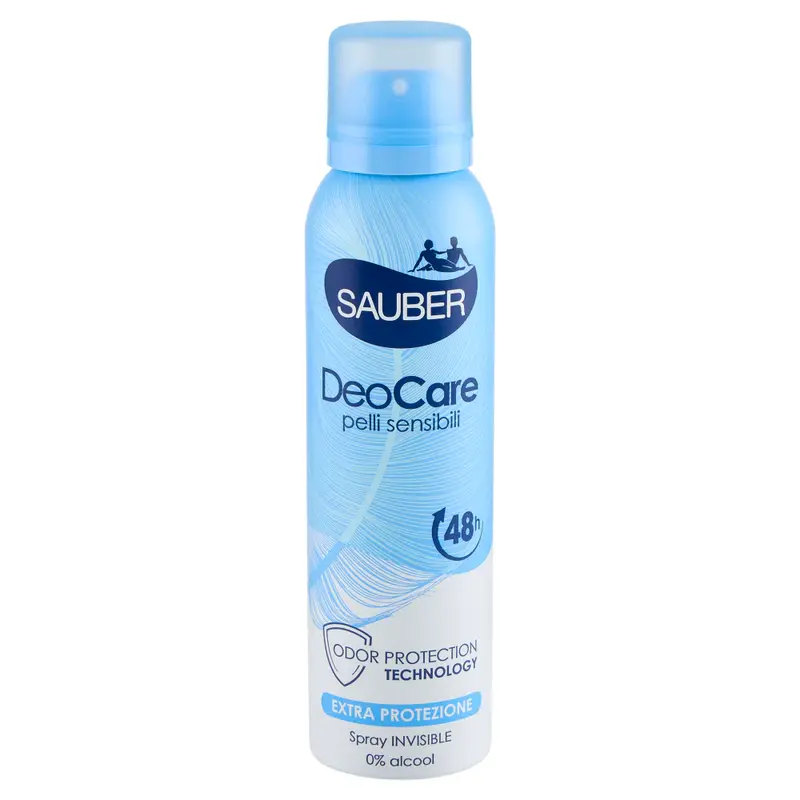 Sauber Deo Care Spray - Deodorant 150 Ml