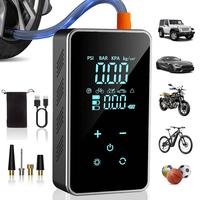 【3IN1 Air Compressor】150PSI Tire Inflator, Cordless Portable Emergency Air Pump, Multifunction Car Repair Tools, Recharge...